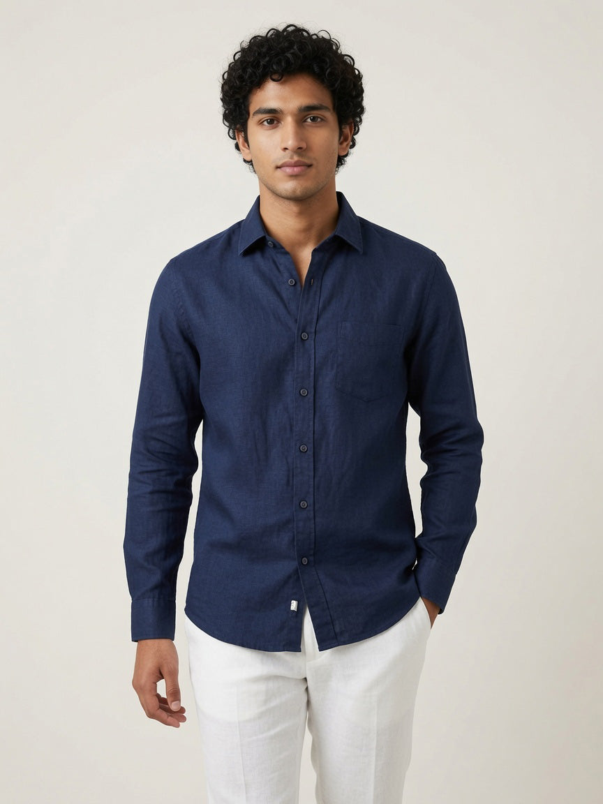 Shirt - Navy Blue