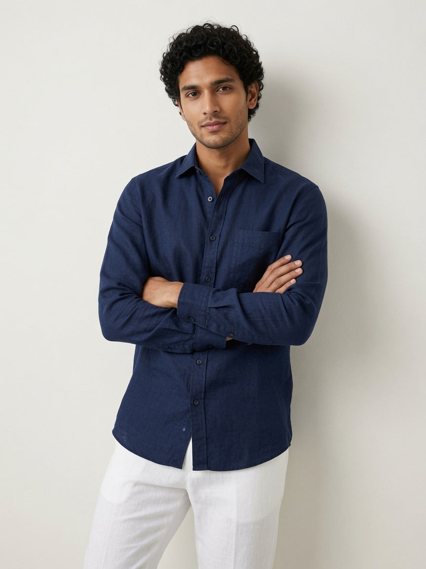 Shirt - Navy Blue