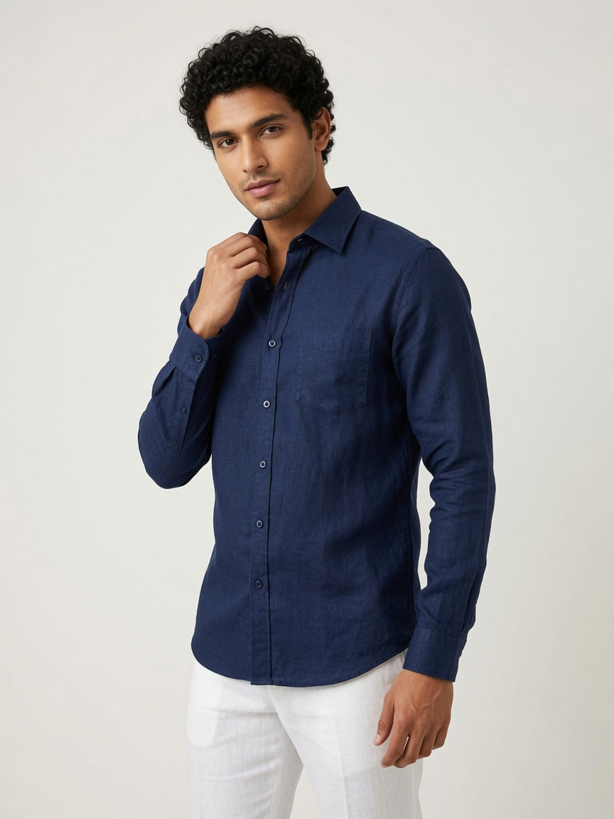 Shirt - Navy Blue