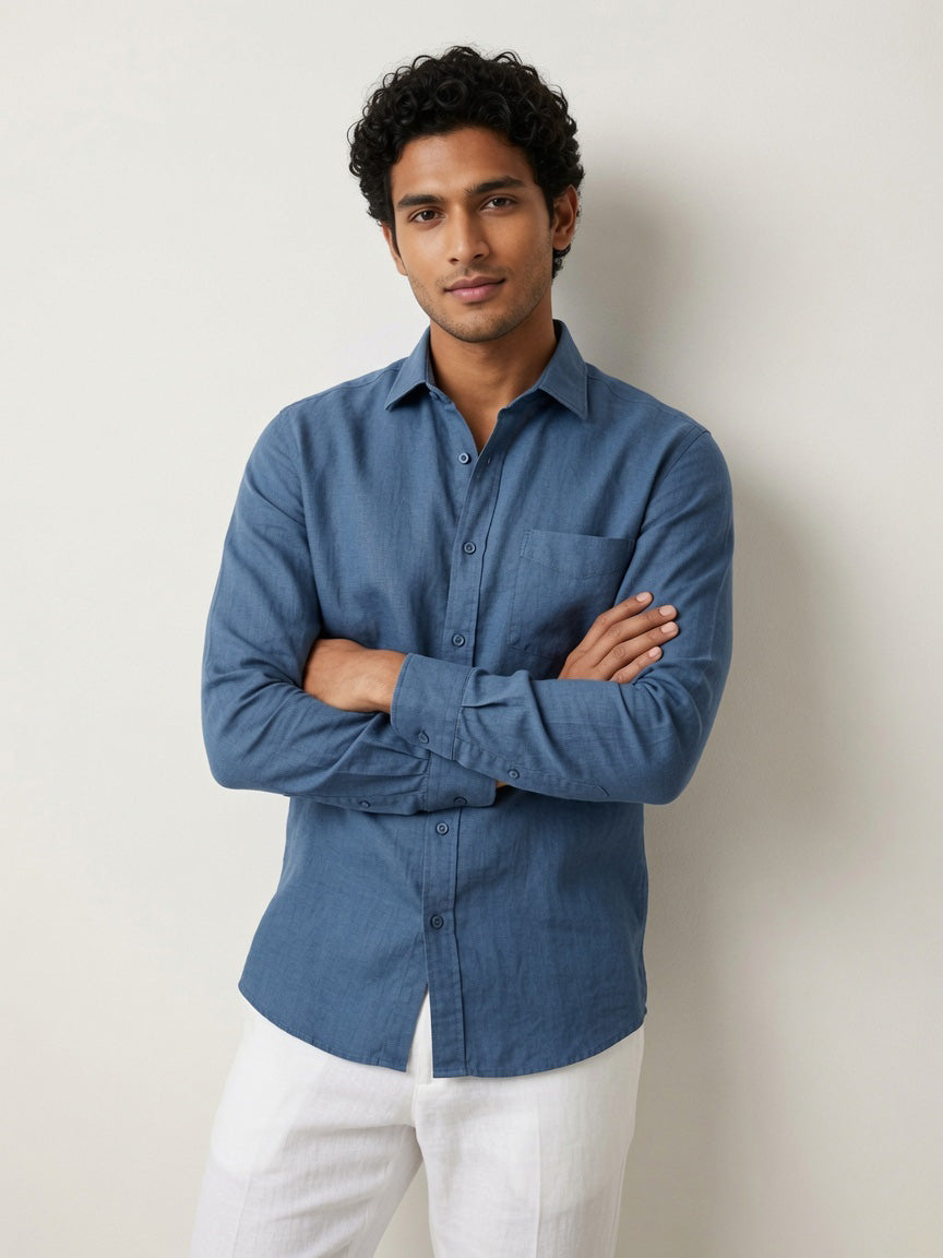 Shirt - Steel Blue