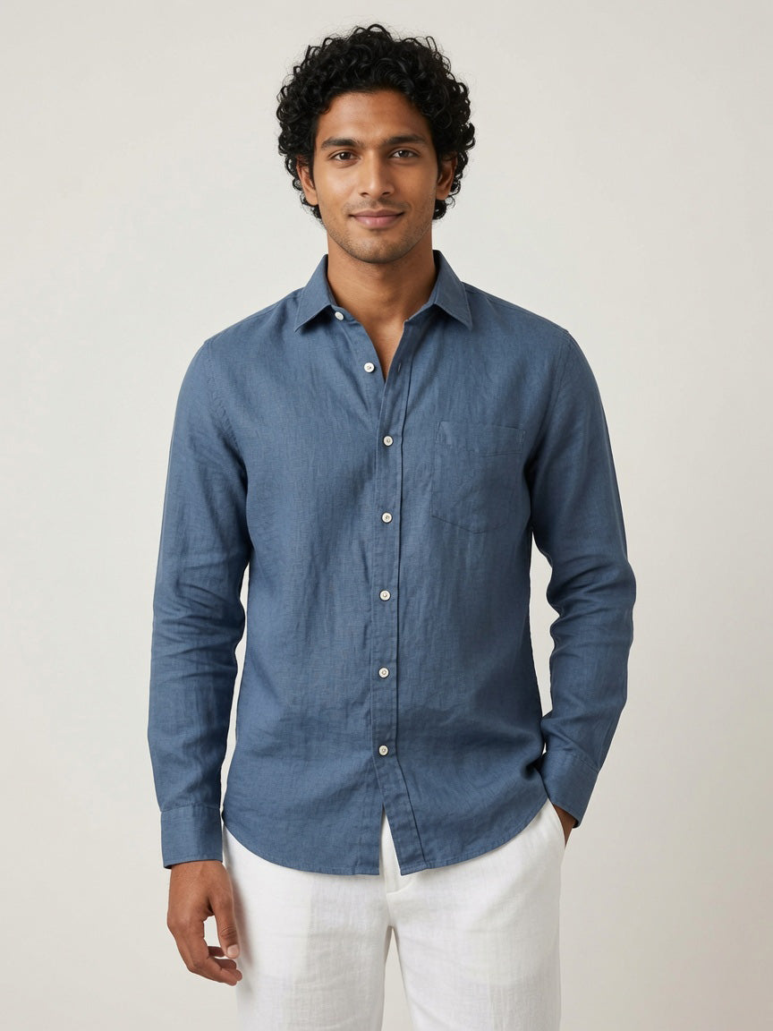 Shirt - Steel Blue