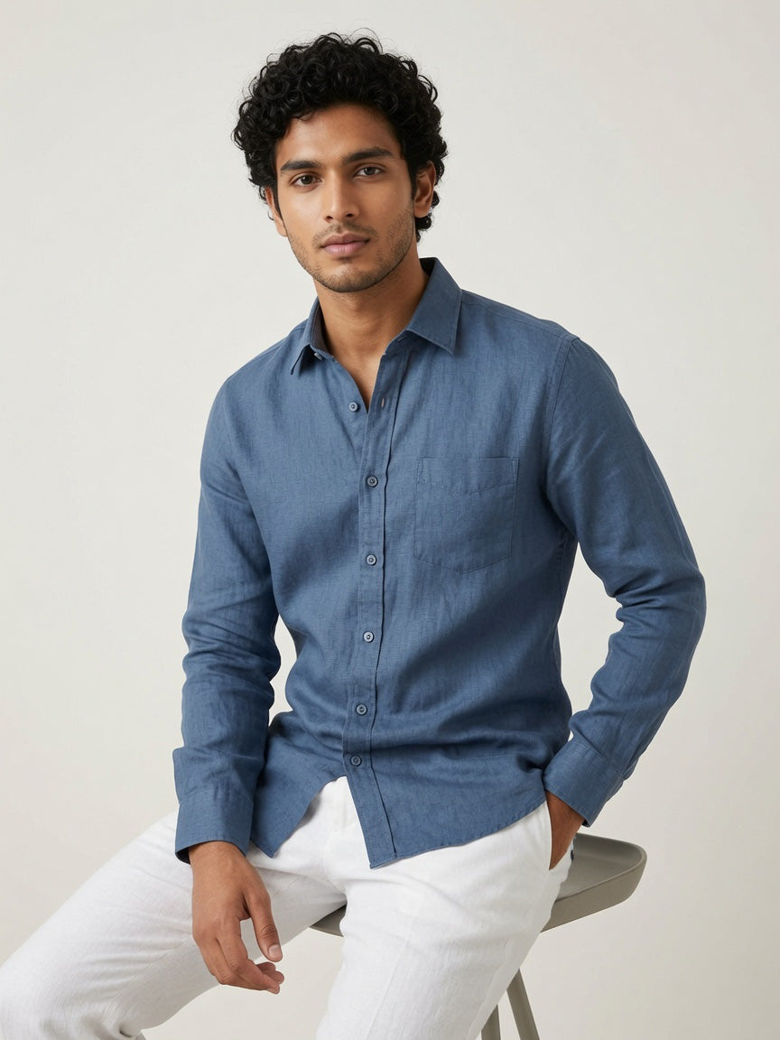 Shirt - Steel Blue
