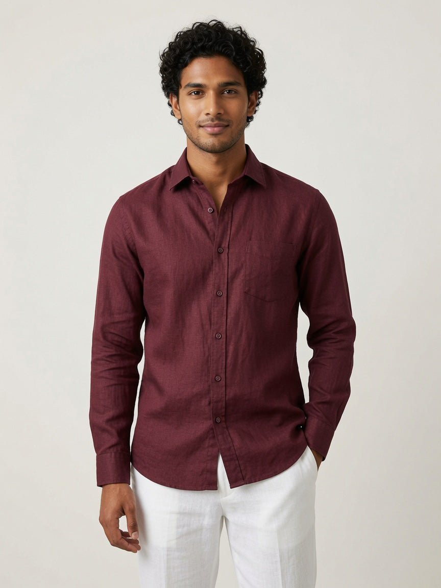 Shirt - Wine