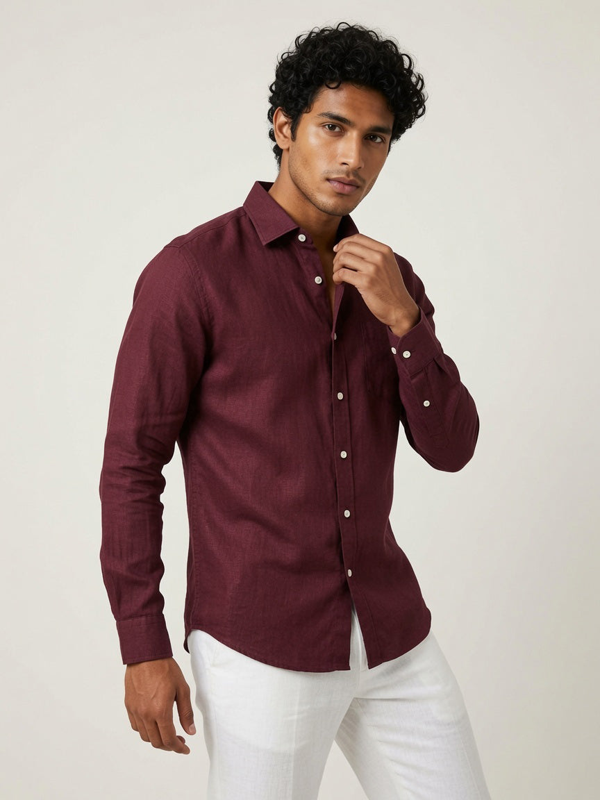Shirt - Wine