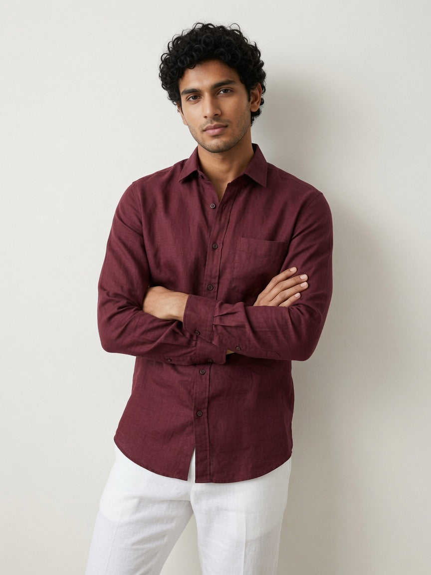 Shirt - Wine